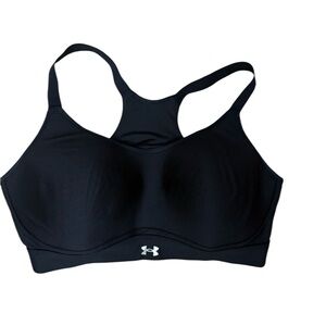 Under Armour Women's Black Sports Bra - Size XL